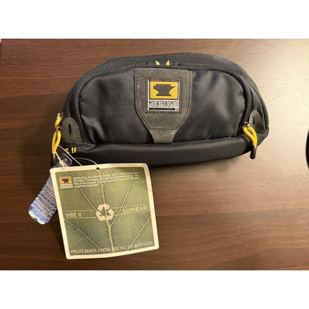 Mountainsmith Vibe II Fanny Crossbody Pack Adjustable Black